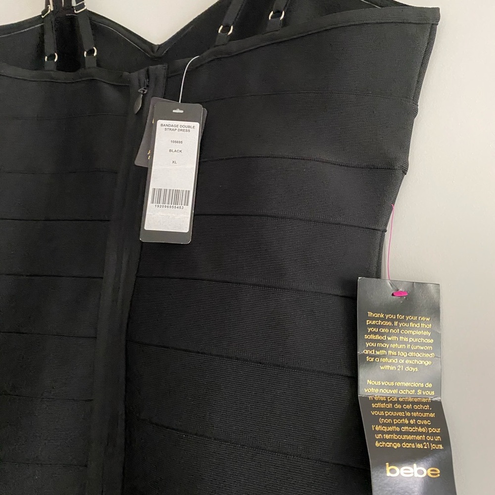 Bebe Double Strap Bandage Dress - Picture 4 of 8